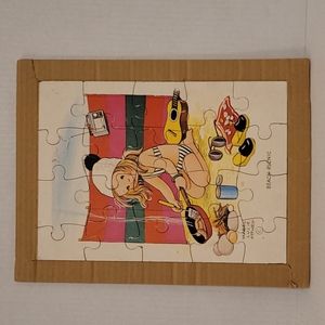 Adorable Beach Picnic Vintage Puzzle